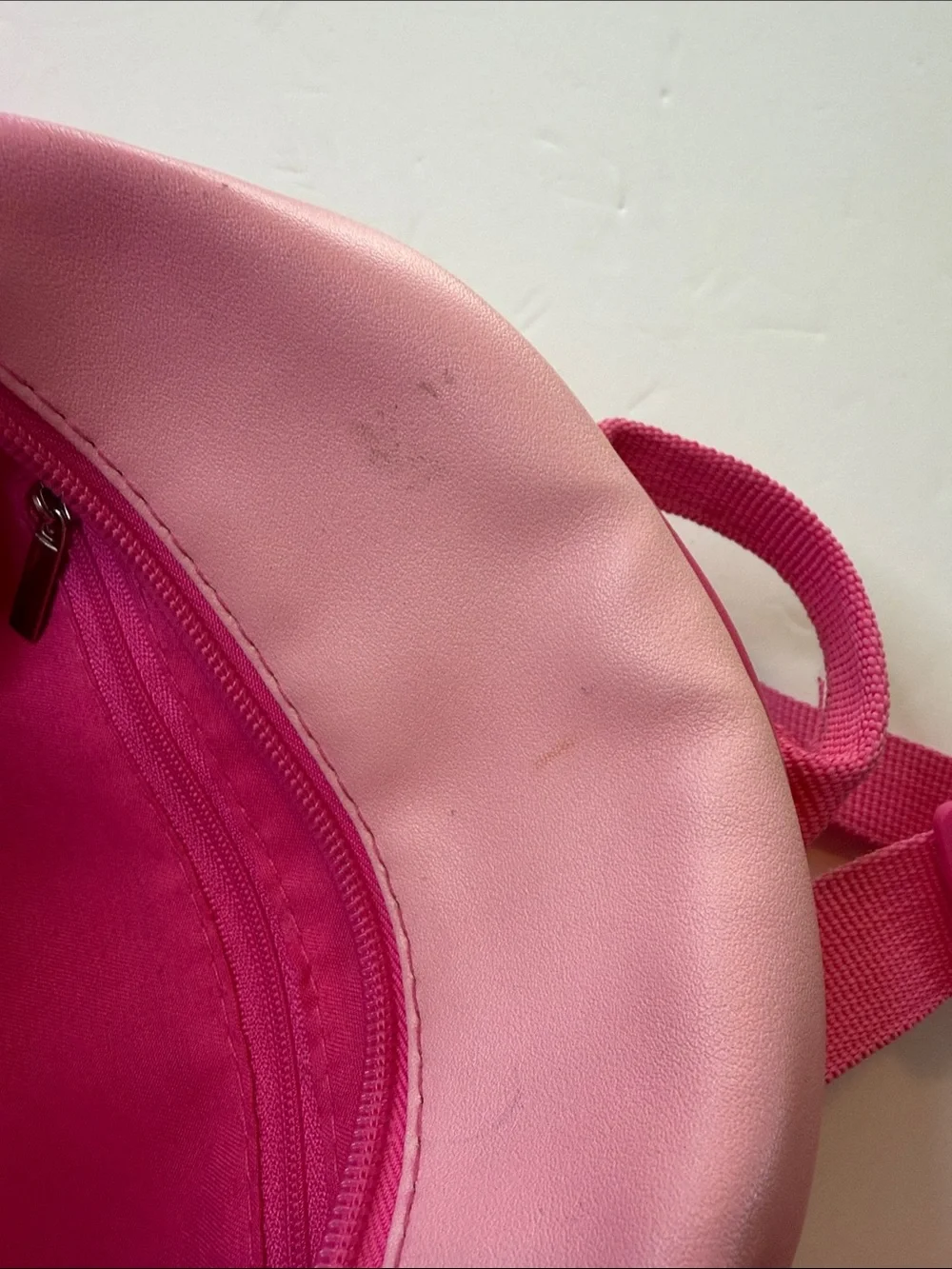 Barbie Pink Gradient Palm-Embossed Mini Backpack